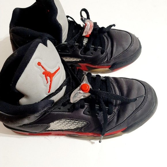 NIKE AIR JORDAN 5 RETRO Throwback Classic Childs Womens Shoes Size 7 - Picture 3 of 7